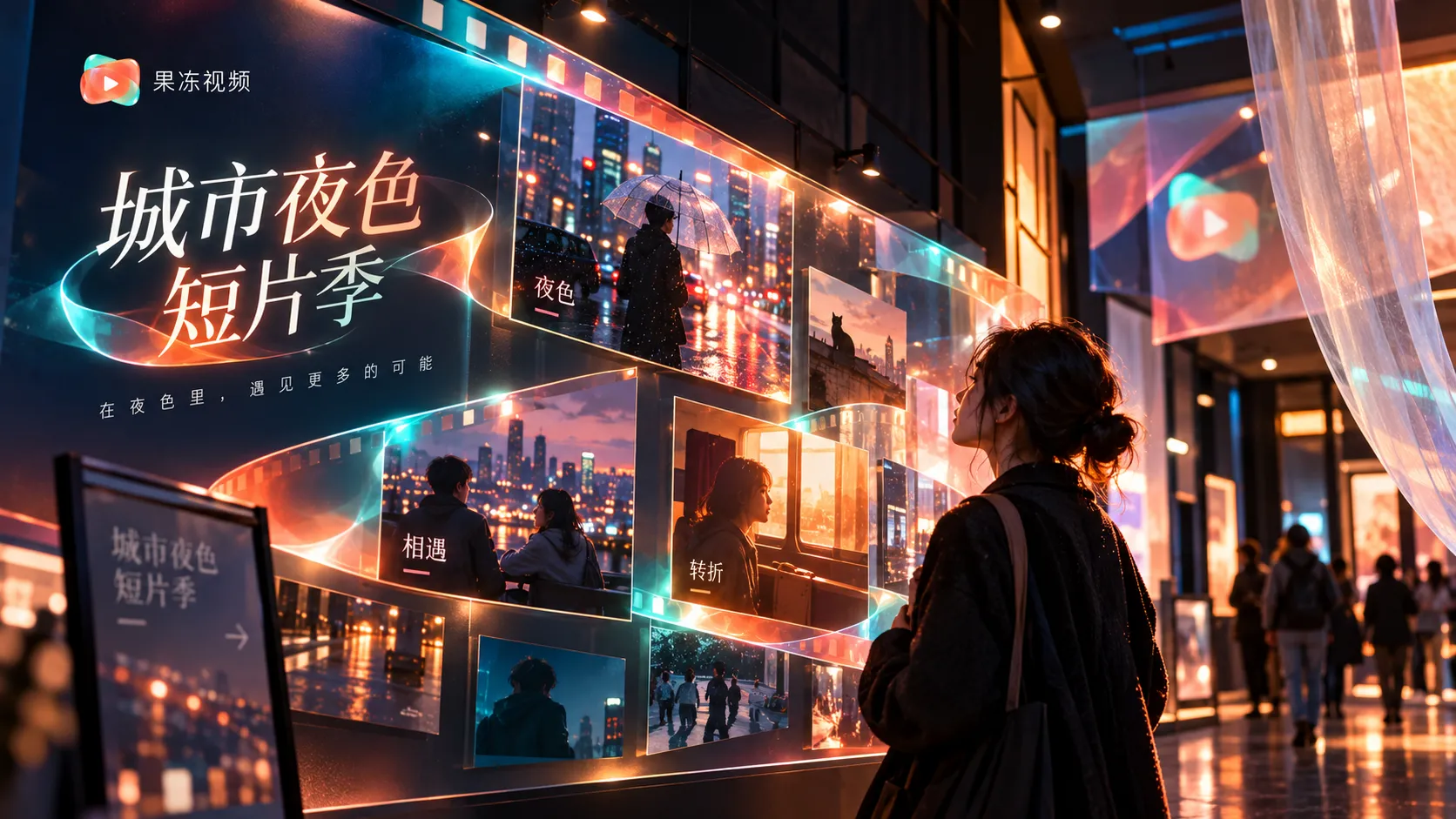 通过光影与画面层次呈现影像语言